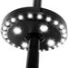 Warm White Patio Umbrella Light 3 Brightness Modes Cordless LED Lights Battery Operated Umbrella Pole Light for Patio Umbrellas Camping Tents