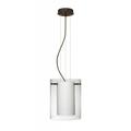 Besa Lighting - Pahu 8-One Light Cable Pendant with Flat Canopy-7.88 Inches Wide