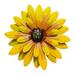 Metal Sunflower Garden Decor for Outside Outdoor Decor Sunflower Garden Art Wall Decor for Outdoor Lawn Backyard Patio Decorations