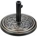 Simple Deluxe 17.72 24.2 lbs Market Heavy Duty Umbrella Round Stand Base for Patio Outdoor
