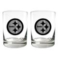 Pittsburgh Steelers 15oz. Legacy Rocks Glass Set