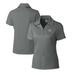 Women's Cutter & Buck Gray Indianapolis Colts Helmet Logo CB DryTec Genre Textured Solid Polo