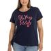 Women's Navy Ole Miss Rebels Sophie T-Shirt