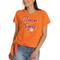Women's Orange Clemson Tigers Sophie T-Shirt