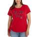 Women's Scarlet Ohio State Buckeyes Sophie T-Shirt