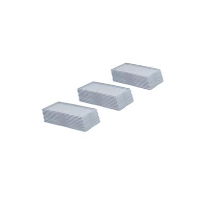 30 Stück Deckel für Eurokasten 60 x 40 cm E1 E2 E3 Grau Image
