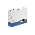 Fellowes 0023601 Papierbox und Organizer für Ordner, Papier, Blau, A3, 108 x 331 x 442 mm, 100 x 315 x 430 mm