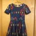 Lularoe Dresses | Lularoe Amelia Dress Aztec Print | Color: Blue | Size: S