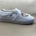 Vans Shoes | New Womens Vans Asher Pride Glitter White Rainbow Heart Slip-On Sneakers Various | Color: White | Size: Various Sizes