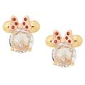 Kate Spade Jewelry | Kate Spade New York X Disney Minnie Mouse Stone Earrings | Color: Gold/Red | Size: Os