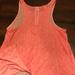 American Eagle Outfitters Tops | American Eagle Outfitters Split Back Pink Tank Xs | Color: Orange/Pink | Size: Xs