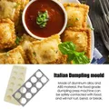 Ravioli Mold Large Square Authentic Ravioli Tray And Press With 12 Cavities Multifunctional Pasta