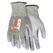 MCR SAFETY 9828PUM Cut-Resistant Gloves,M Glove Size,PK12