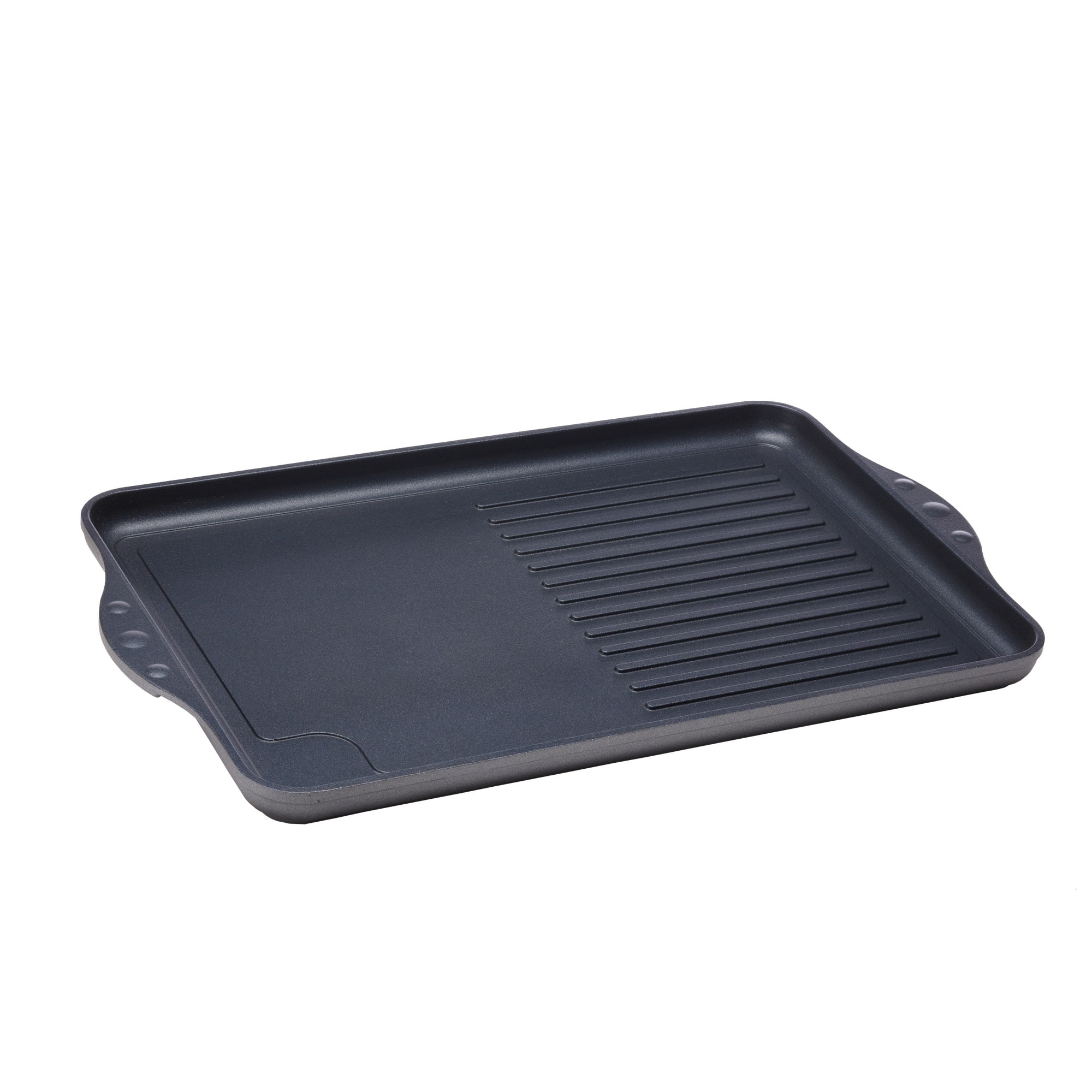 HD Double Burner Grill/Griddle Combo - 17" x 11" (43 cm x 28 cm)