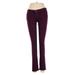 Adriano Goldschmied Jeggings - Low Rise Boot Cut Boot Cut: Purple Bottoms - Women's Size 25 - Colored Wash