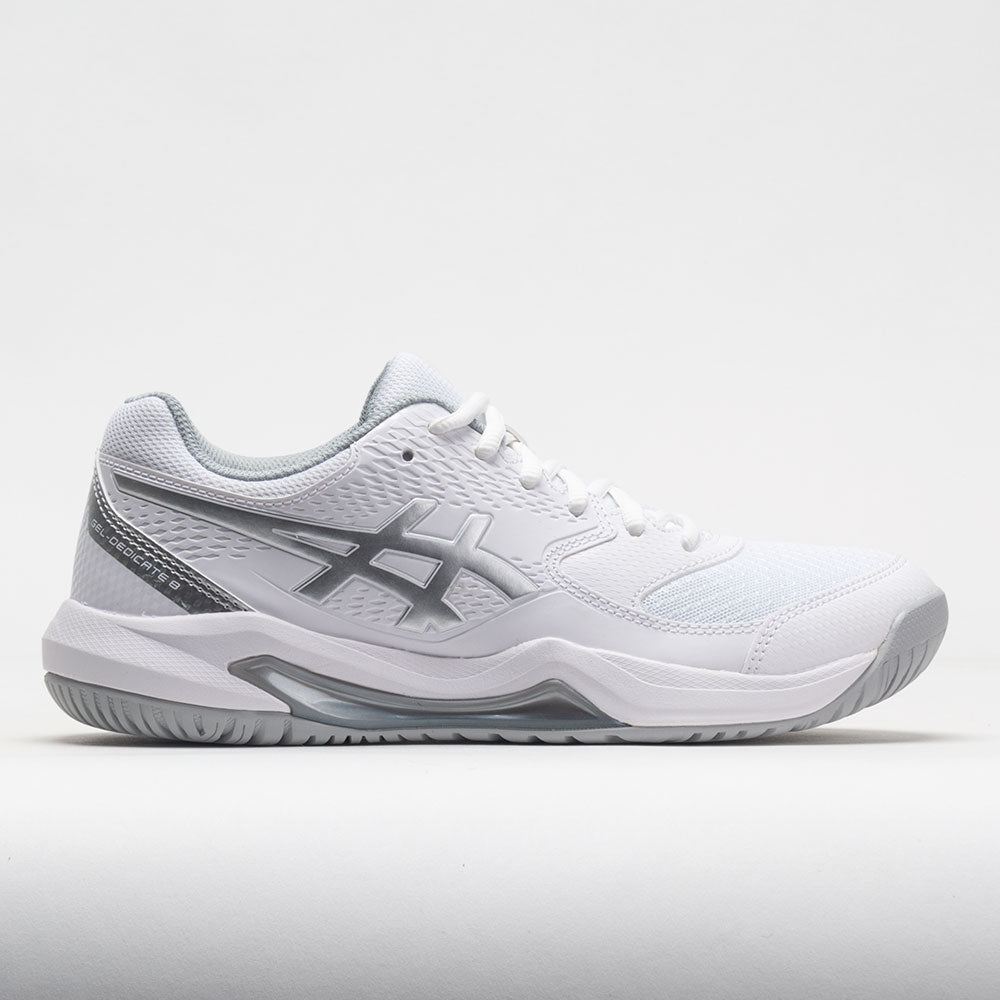 ASICS GEL-Dedicate 8 Women's Tennis Shoes White/Pure Silver