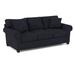 Edgecombe Furniture Grace 86" Sleeper Sofa Bed w/ Reversible Cushions Other Performance Fabrics in Indigo | Wayfair 48406CCPFLUCAR