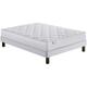 Matelas 100% ressorts et mémoire de forme, accueil ferme - Fitness-R - Dimensions - 180x200 cm