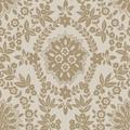 Room Mates Boho Baroque 18' L x 18" W Peel & Stick Wallpaper Roll Vinyl in Gray/Yellow/Brown | 18 W in | Wayfair RMK12572PL