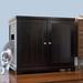 The Refined Feline The Refined Litter Box - Cat Litter Box Enclosure Cabinet w/ Drawer, Cottage Style + Feet Manufactured in Black/Brown | Wayfair