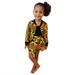 Cute for Teen Girls Gift for A Baby Girl Toddler Girls African Bohemia Style Spring Kids Clothes Long Sleeve Coat Jacket Skirt 2pcs Print Casual Girl Clothing Set
