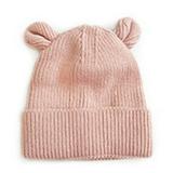 Sun Hats Boys Soft Warm Knit Winter With Hood Cap Summer Hat Pink One Size 0-3Y