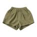 YDOJG Baby Toddler Boys Shorts Kids Girls Jogger Shorts Summer Cotton Casual Solid Shorts Active With Pockets For 6-12 Months