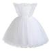 Funicet Toddler Girls Summer Dresses Sleeveless Embroidery Mesh Dress Gauze Dress Double Layers Princess Dress