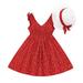 Girl Summer Clothes 2022 New Summer Sleeveless Chiffon Polka Dot Party Princess Dresses For Girls