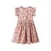 Summer Dresses For Girls Toddler Kids Crew Neck Summer Sleeveless Sundress Casual Beach Floral Prints Party Formal Dress