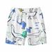 Summer Children s Bermuda Shorts Boys Dinosaur Print Elastic Shorts Casual Cute Capris