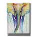 Epic Graffiti Elephant Colors by Michelle Faber Canvas Wall Art 12 x16