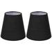 NUOLUX 2Pcs Fabric Drum Lampshade Lamp Shade Cover for Table Lamp Pendant Lamp Floor Lamp