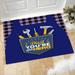 Happy Fathers Day Door Mat Christmas Entry Doormat Christmas Door Rug Blanket Holiday Welcome Mat Indoor Outdoor for Home Entrance Front Door Porch Christmas Decoration(A154 S)