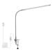 USB Clip-on Desk Lamp White Touching Control Dimmable LEDs Reading Light Flexible Angle for Bed Headboard Office Workbench