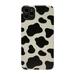 Sunyuer Cow Stripe Soft Case Design for iPhone 13 Pro Unique Art Design Soft TPU Leather Shock-proof Full Cover (6.1 inch)