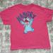 Disney Shirts | Disney Lilo And Stitch Hangry Graphic Red T-Shirt Size Men's Xl Disneyland | Color: Red | Size: Xl