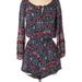 American Eagle Outfitters Dresses | Blue Floral American Eagle Romper | Color: Blue | Size: M