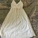 Free People Dresses | Free People White Halter Donna Dress | Color: White | Size: S