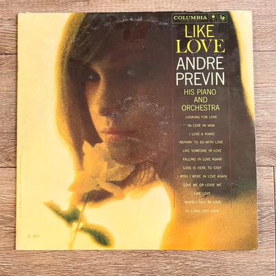 Columbia Media | Andre Previn Like Love Lp Vinyl Record Album Columbia Records | Color: Black/Red | Size: Os