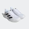 Hallenschuh ADIDAS PERFORMANCE, Gr. 43, schwarz-weiß (cloud weiß, core schwarz, cloud weiß), Synthetik, Textil, sportlich, Schuhe, geeignet für jeden Hallensport