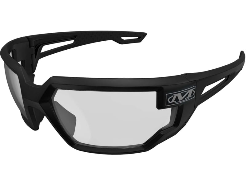 Mechanix Wear Tactical Type-X Shooting Glasses Black Frame Clear Lens Bag VXF-10AF-PU