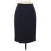 Liz Claiborne Casual Skirt: Blue Bottoms - Women's Size 8