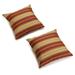 Darby Home Co Menzies Outdoor 17" Pillow Cover & Insert Polyester/Polyfill in Red | Wayfair DBHC6221 41749637