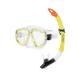 Osprey Adult Dual Lens Mask & Snorkel Set - Yellow