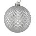 Freeport Park® Durian Glitter Diamond Ball Ornament Plastic in Gray/Yellow | 2.75 H x 2.75 W x 2.75 D in | Wayfair 66118A04AF5845CEA8EEAA2B29783A4D