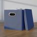 Rebrilliant Fabric Box Set Fabric in Blue | 11 H x 11 W x 11 D in | Wayfair WFBS1512 31457700