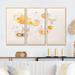 Ivy Bronx Multi-Color Multi Shape Abstract II - Modern Canvas Wall Art Set Canvas in White | 28 H x 36 W x 1 D in | Wayfair