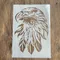 A4 29*21 cm bricolage pochoirs peinture murale Scrapbook coloriage gaufrage Album décoratif papier