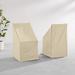 Crosley 2Pc Outdoor Dining Side Chair Furniture Cover Set